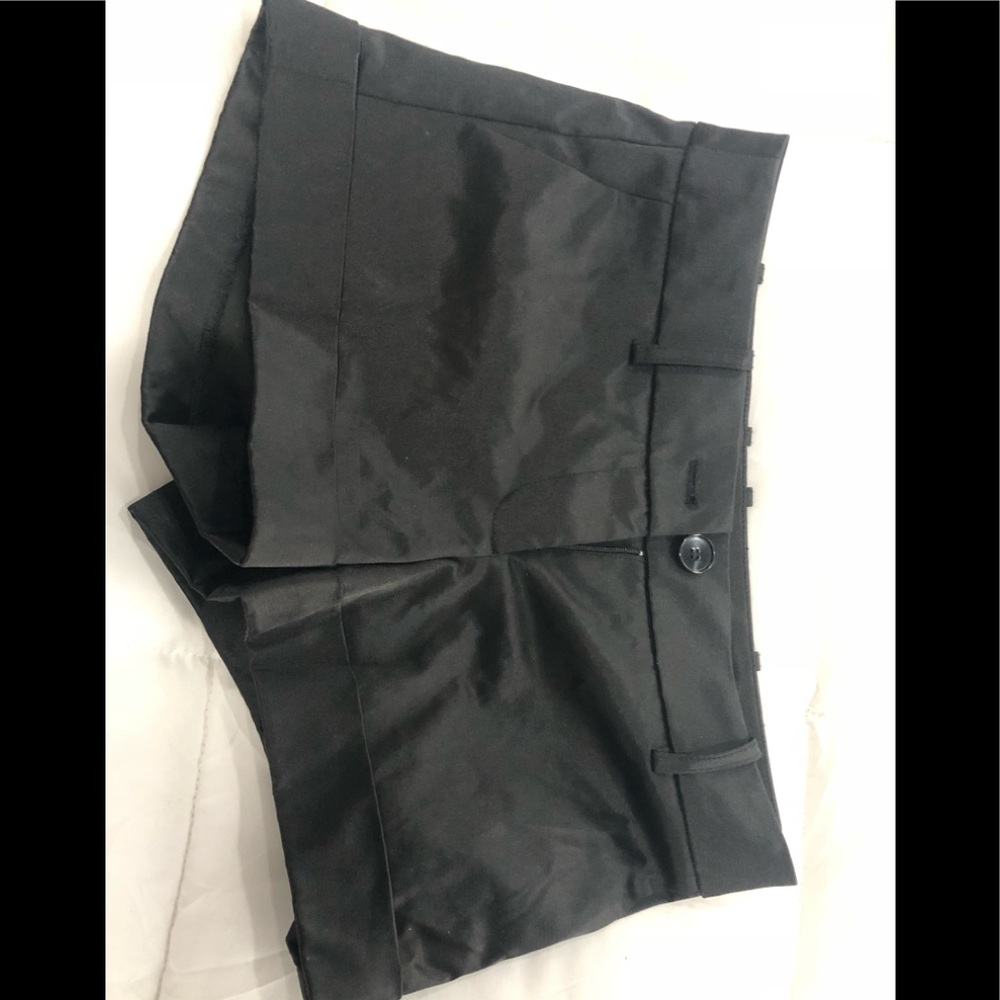 Bebe black shorts sz 0